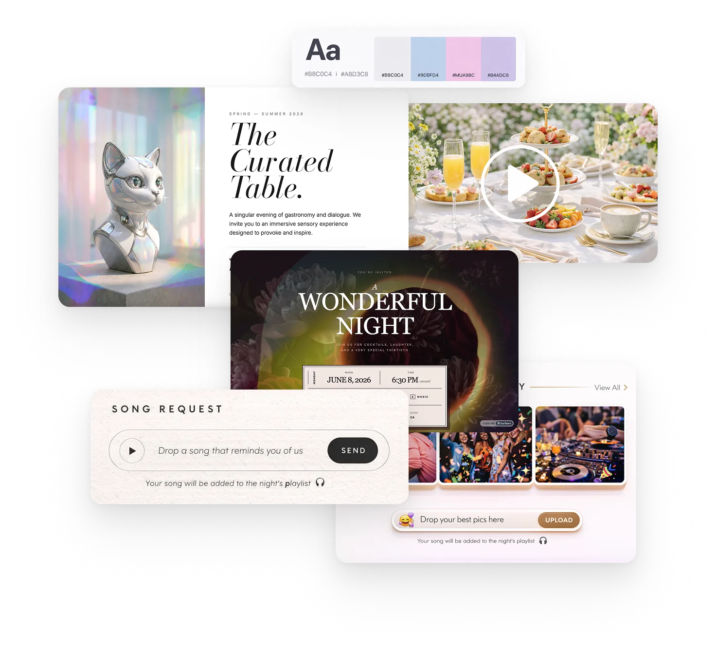 Custom design examples